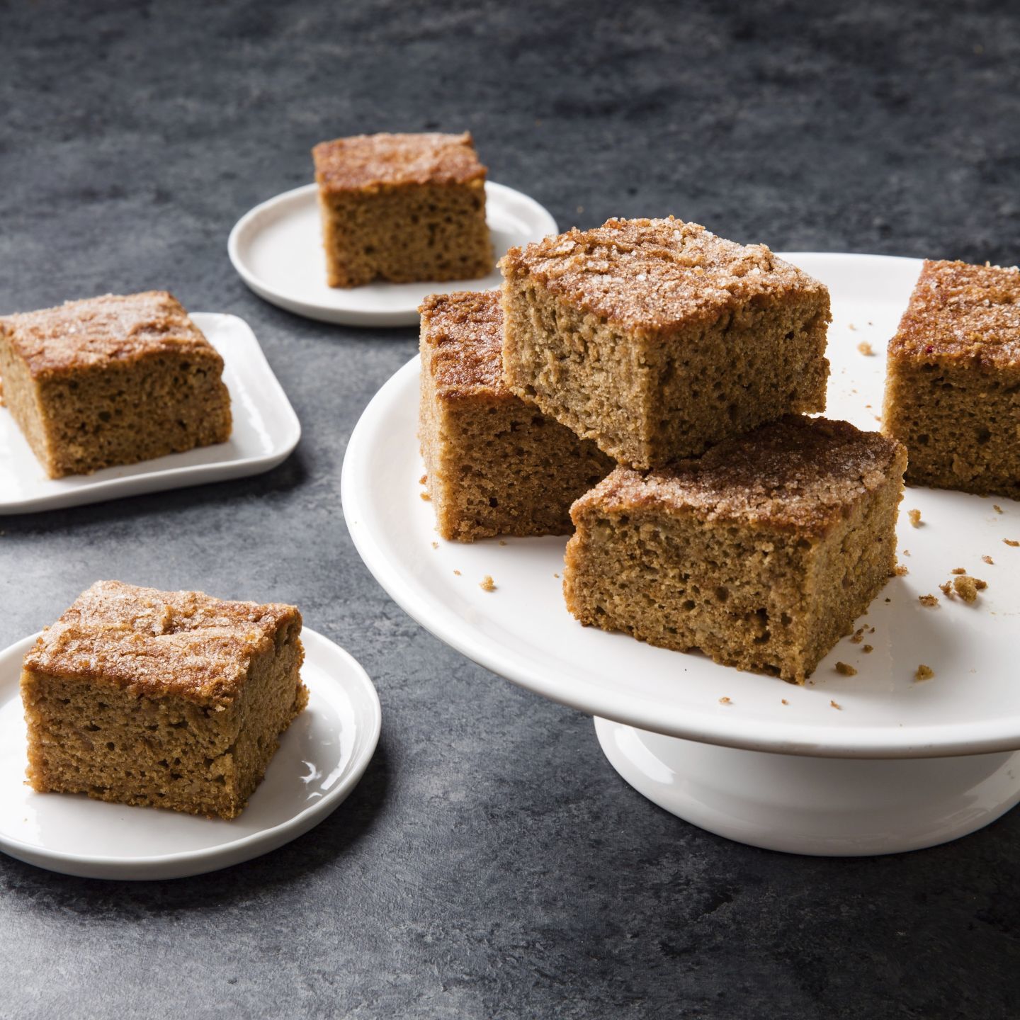 Food Column ATK Applesauce Snack Cake